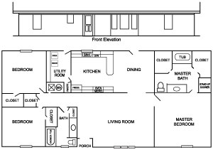 Magnolia 1 Floor Plan