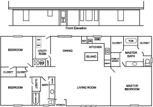 Magnolia 2 Floor Plan